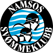 To personer svømmer. Grafikk.